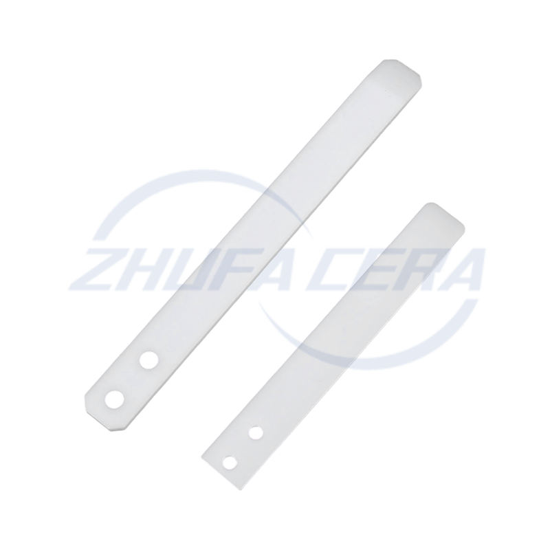 지르코니아 스트립 모양의 세라믹 스크레이퍼