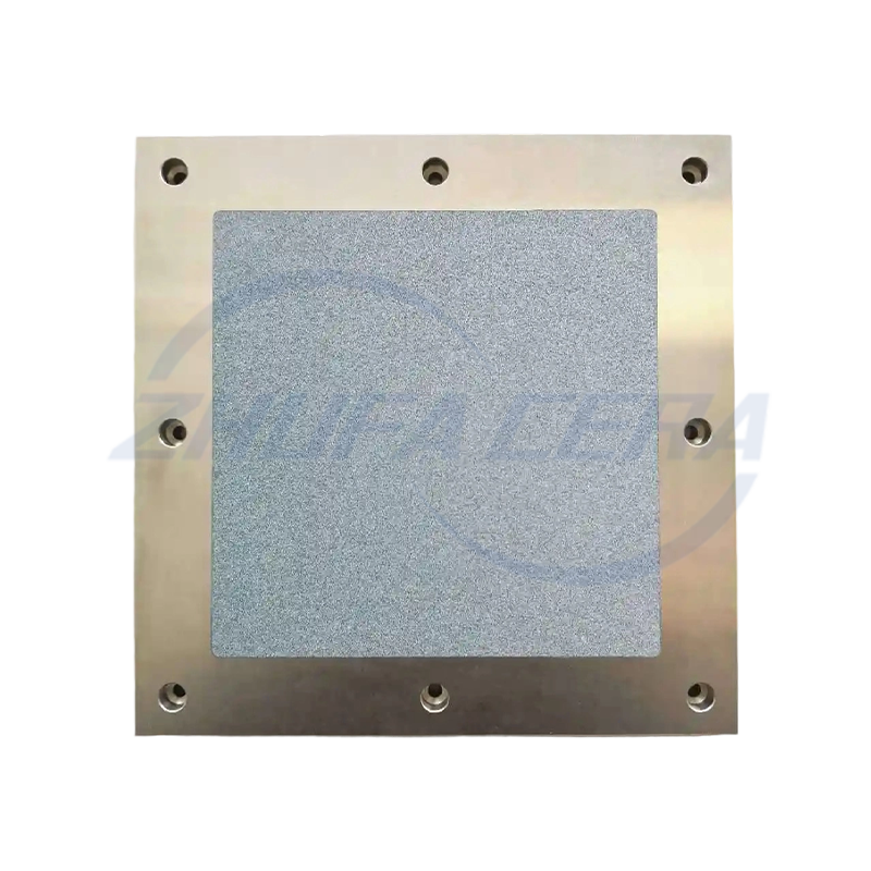 알루미나 세라믹 미세 다공성 흡입 컵